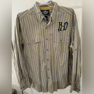 Men’s Harley Davidson button up size xl